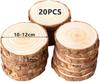 BetterJonny 20 Holz Durchmesser Natur DIY Naturholz Tassendekorationen Scheiben, 10-12cm, Holz, Holz, Teile, Holz, Holz, Stücke, Scheiben, DIY, Basteln,