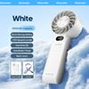 New Cooling Handheld Fan 3600mAh Foldable Portable Fan 100-level Free Control High Speed Mini Personal Fan w/ Lanyard
