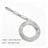 Steel Mesh Sleeve Flexible Cable Pulling Guarding Grip B