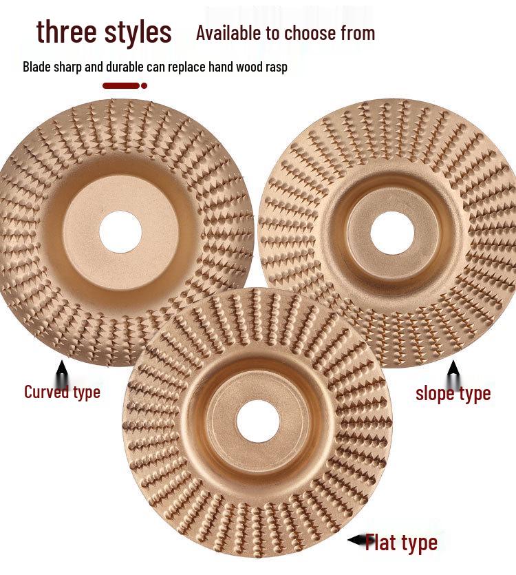 Woodworking Angle Grinder Grinding & Polishing Disc