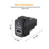 PD Type-C QC3.0 USB Car Charger Fast Charging Interface Outlet Power Adapter for Nissan Patrol Y62 X-TRAIL SUNNY SYLPHY Teana