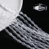 1 Strand About 50/67/72pcs Colored Faceted Bicone Glass Beads Spacer Beads for DIY Bracelets Necklaces Jewelry Making Supplies