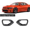 Front Bumper Center Grill Grille Trim Ring For Dodge Charger 2015+ Carbon Fiber