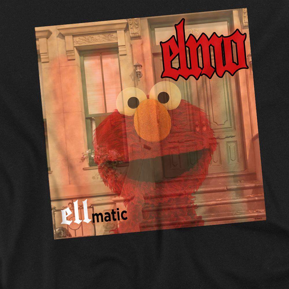 Sesame Street Unisex Adult Ellmatic Elmo T-Shirt