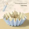 32-Rib Dual-Use Sun & Rain UV Protection Women's Folding Umbrella - New Chinese Ancient Style