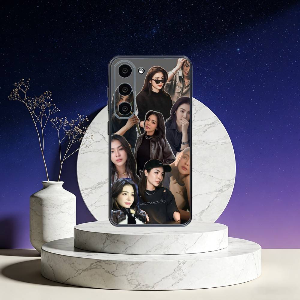 P-Peraya M-Malisorn Faye Phone Case For Samsung Galaxy A73,A72,A71,A70,A53,A52,A51,Others Soft Black Cover Samsung a70