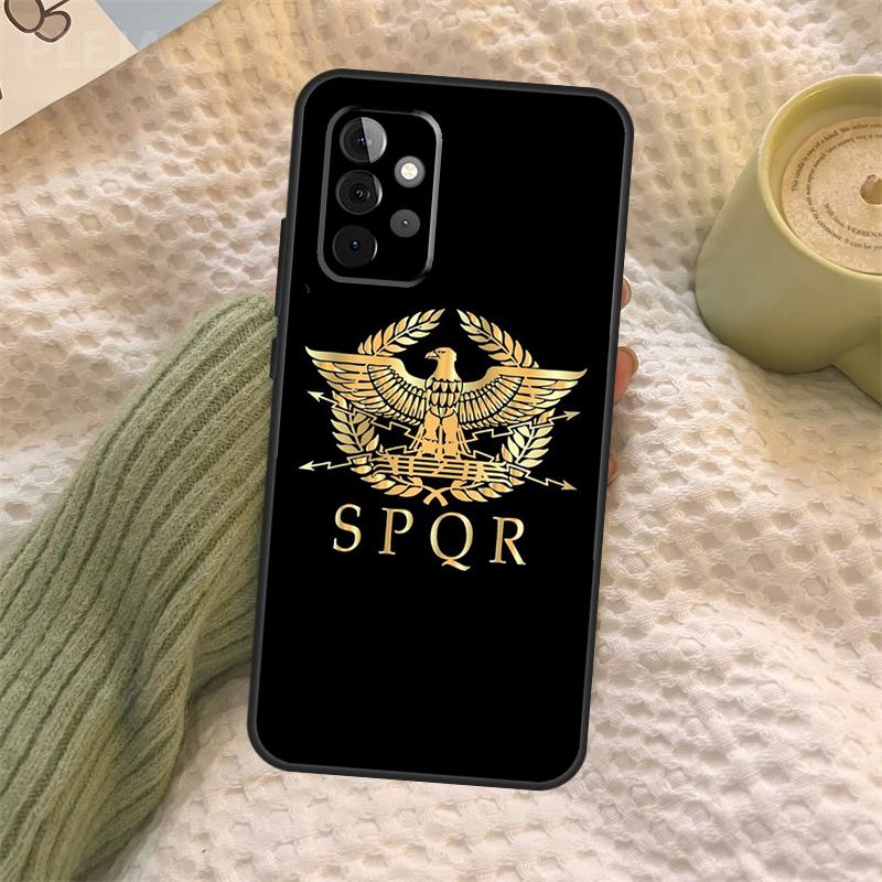 

SPQR Roman Imperial Legion For Samsung Galaxy A52 A52S A32 A12 A22 A72 A21S A50 A70 A71 A51 A33 A73 A53 Cover Case Samsung A50