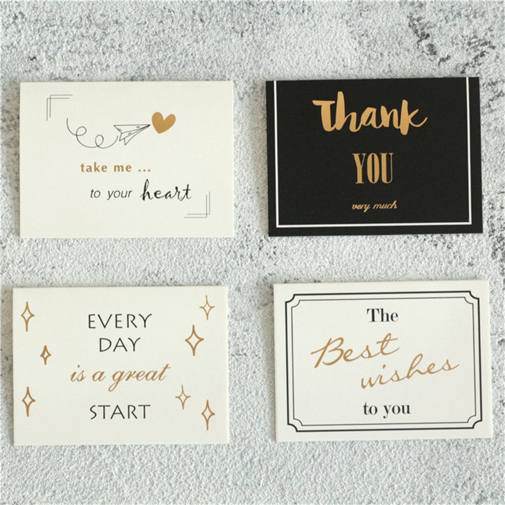 Best Wishes Birthday Valentine's Day Greeting Card Mini Greeting Card Creative Wish Card