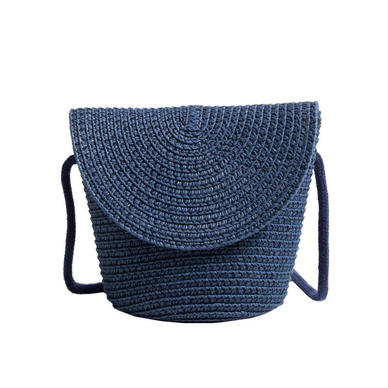Handbag French Straw Woven Bag Shoulder Bag Sen Series Bag Pastoral Crossbody Bag Summer Bag