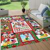 1pc Mickey-and-Minnie Carpet Area Rug, Bedroom, and Playroom Durable, Stain-Resistant, and Easy To Clean, Living Room