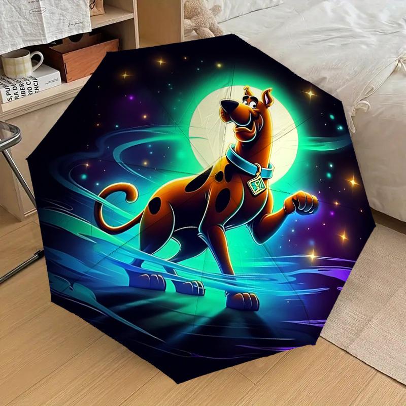 

1pc Scooby-Doo Automatic Open/Close Umbrella, Lightweight Design for Everyone,Durable Canopy yy251014018