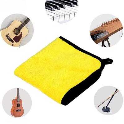 Panno per la pulizia degli strumenti, panno per la pulizia di chitarra elettrica folk, panno per la pulizia del pianoforte, panno morbido per la rimozione delle macchie, accessori per chitarra