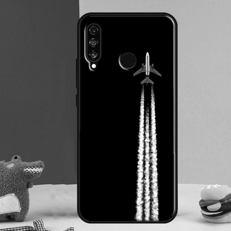 Flugzeug Flug Reisen Für Huawei Nova 12i 12s 11i 5T 9 10 SE Y91 Y90 Y60 Y70 Y72 Y61 P60 Pro P20 P40 P30 Lite Hülle