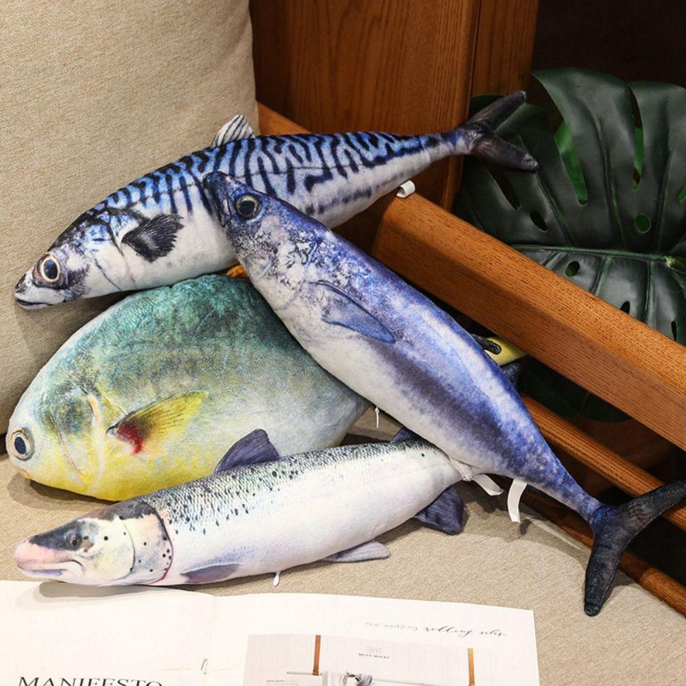 PP Cotton Sea Fish Stuffed Doll Stuffed Fish Sleeping Pillow Dolls Home Decoration