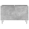 Record Cabinet Concrete Grey 74.5x38x48 cm Engineered Wood