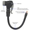 Bicycle 20/30/50cm AV/FV Pump Extension Adaptor MTB Road Bike Schrader or Presta Air Pump Tire Inflator Copper Nozzle Connector