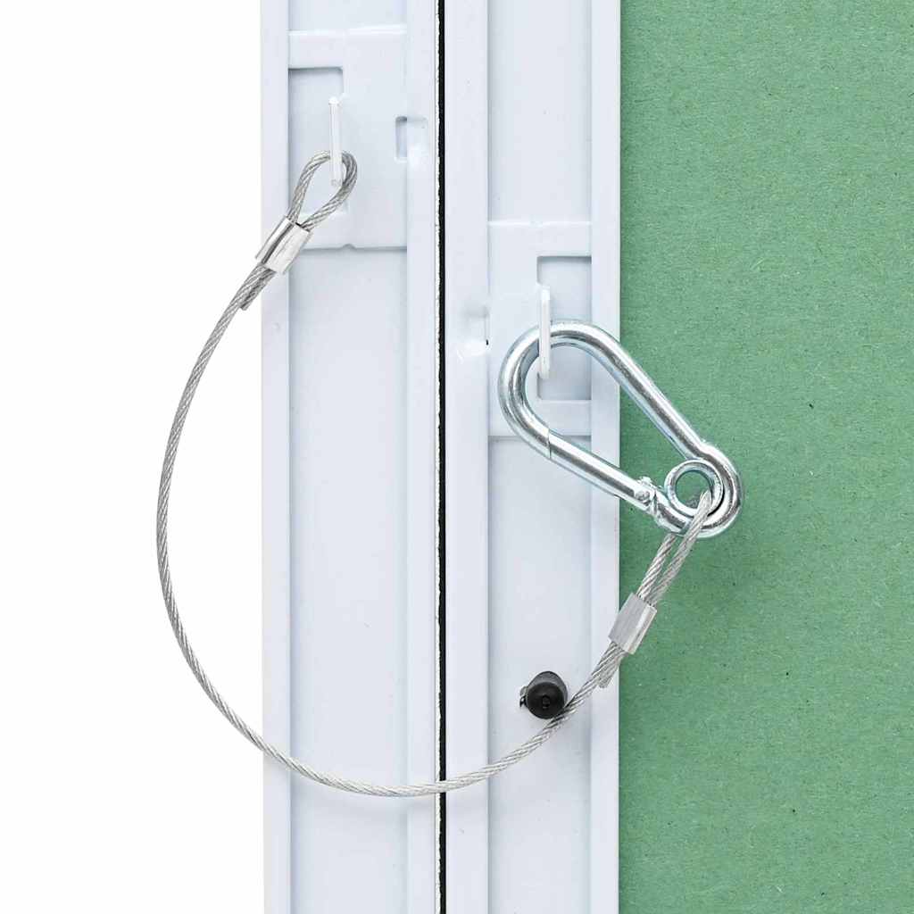 Access Panel Green and Silver 55 x 75 cm