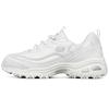 Skechers D'Lites 1.0 Bead Bear Textile, Artificial Leather Cushioning Abrasion Resistant Breathable 149463-WHT