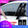 Samolepka na auto 2025 Nová Tesla Střední sloupek Ochrana proti poškrábání Dekorativní nálepky Pro Tesla Model 3 Model S X Model Y R