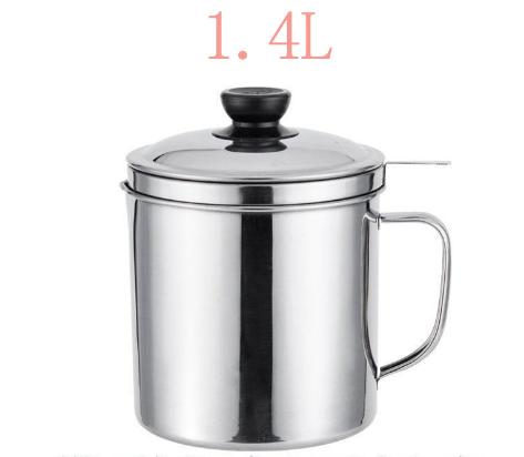 Filter Oil Pot Stainless Steel Household Leak-proof Wine Pot Pouring Oil Bottle Seasoning Tank Kitchen Tools Pot Oil Tank