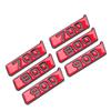 2pcs Red 800 Wing Side Sticker 900 700 Fender Sticker For Brabus Mercedes AMG G800 G900 W464 W463 G63 G65 Brabus Fender Sticker
