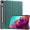 Custodia in pelle di vibrazione per Lenovo Tab P12 Xiaoxin Pad Pro 12.7 pollici 2023 TB-371FC Custodia ultra sottile in PU Tri-pieghevole custodia magnetica