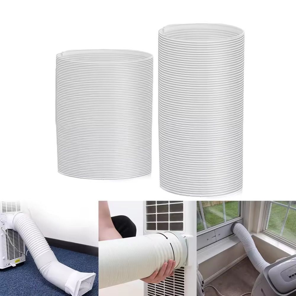 150/200CM Air Conditioner Exhaust Hose Duct Connector for Mobile Air Conditioning Home Ventilation