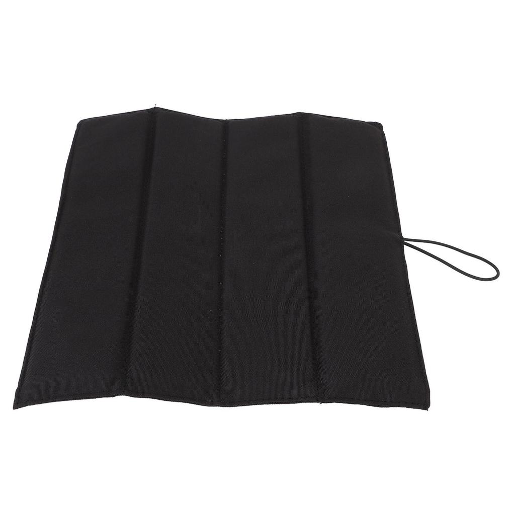 Black Portable Water Proof Picnic Mat Camping Sitting Pad Thickened Folding Small Cushion for Outdoor Beach Travel