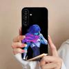 D-DeltaruneS Kris Phone Case For Samsung S25,24,23,22,21,S20,Ultra,Plus,FE Black Soft Cover