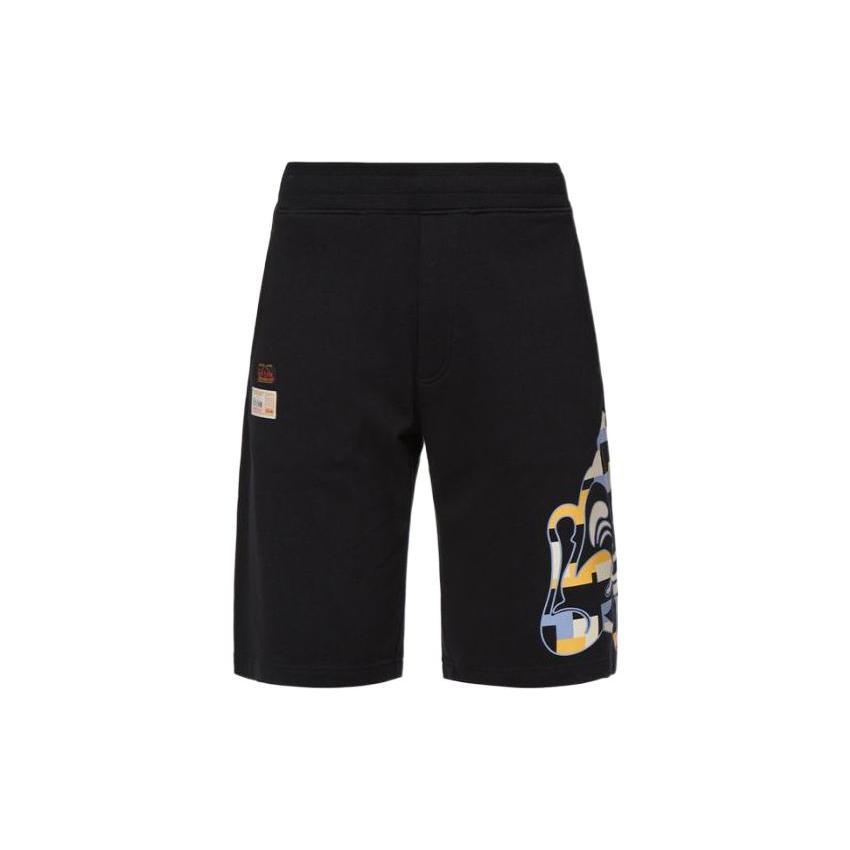 Evisu Casual Shorts Men's Black Moderate 2ESHTM2ST331XXCT