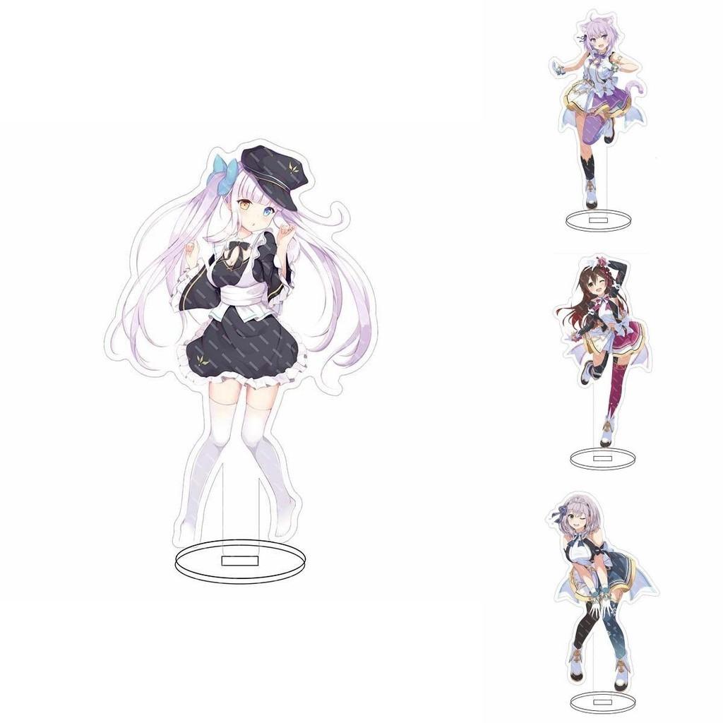 Hololive Vtuber Acrylic Stand Adorable Desktop Decor Featuring Fubuki Okayu Ayame Subaru Matsuri