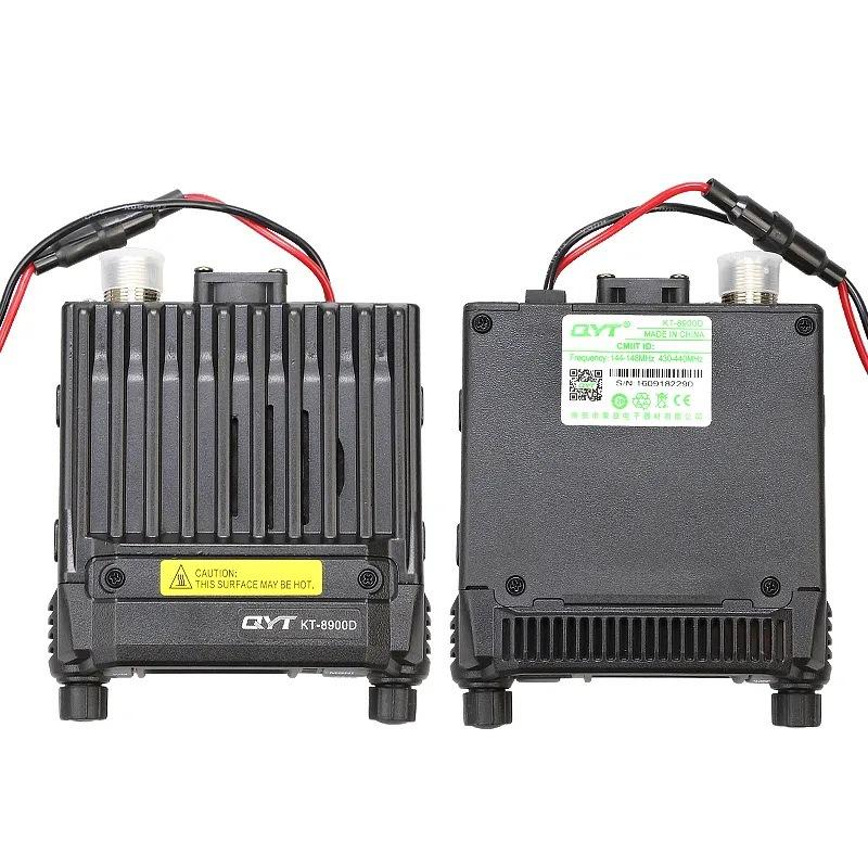 QYT KT-8900D 25-Watt Walkie Talkie Dual Band VHF/UHF 136-174/400-480MHz Quad Watch Car MINI Mobile Radio