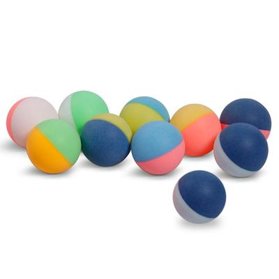 10Pcs Pong Balls Colored Pong Ball DIY Games Fun Arts Pong Balls Entertainment Table Tennis Balls