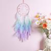 Nordic Multicolored Feathers Dream Catcher Wall Hanging Home Decorations Bedroom Pendants Handmade Ornaments For Holiday Gifts