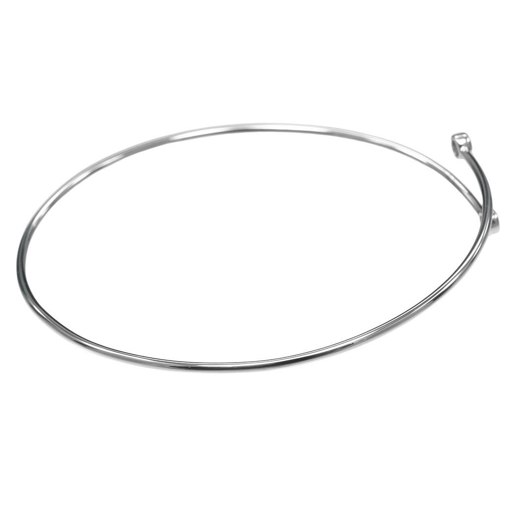 TIFFANY&Co. hoop single row Bracelet Pt950Platinum/diamond 4.84g Women Used