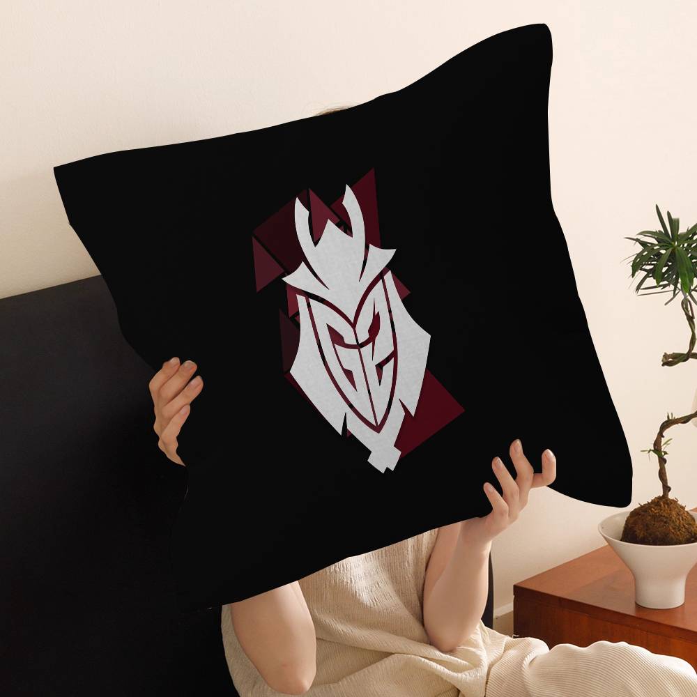 G2 E-Rsports Team Pillow Anime Pillow Sofa Bed Head Pillow Cover Cushion Cover 45x45 cm Fashion