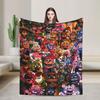 Exquisite FNAFS At Freddy's Blanket Quality Super Warm  Bedding Throws Winter Camping Couch Chair Comfortable Bedspread