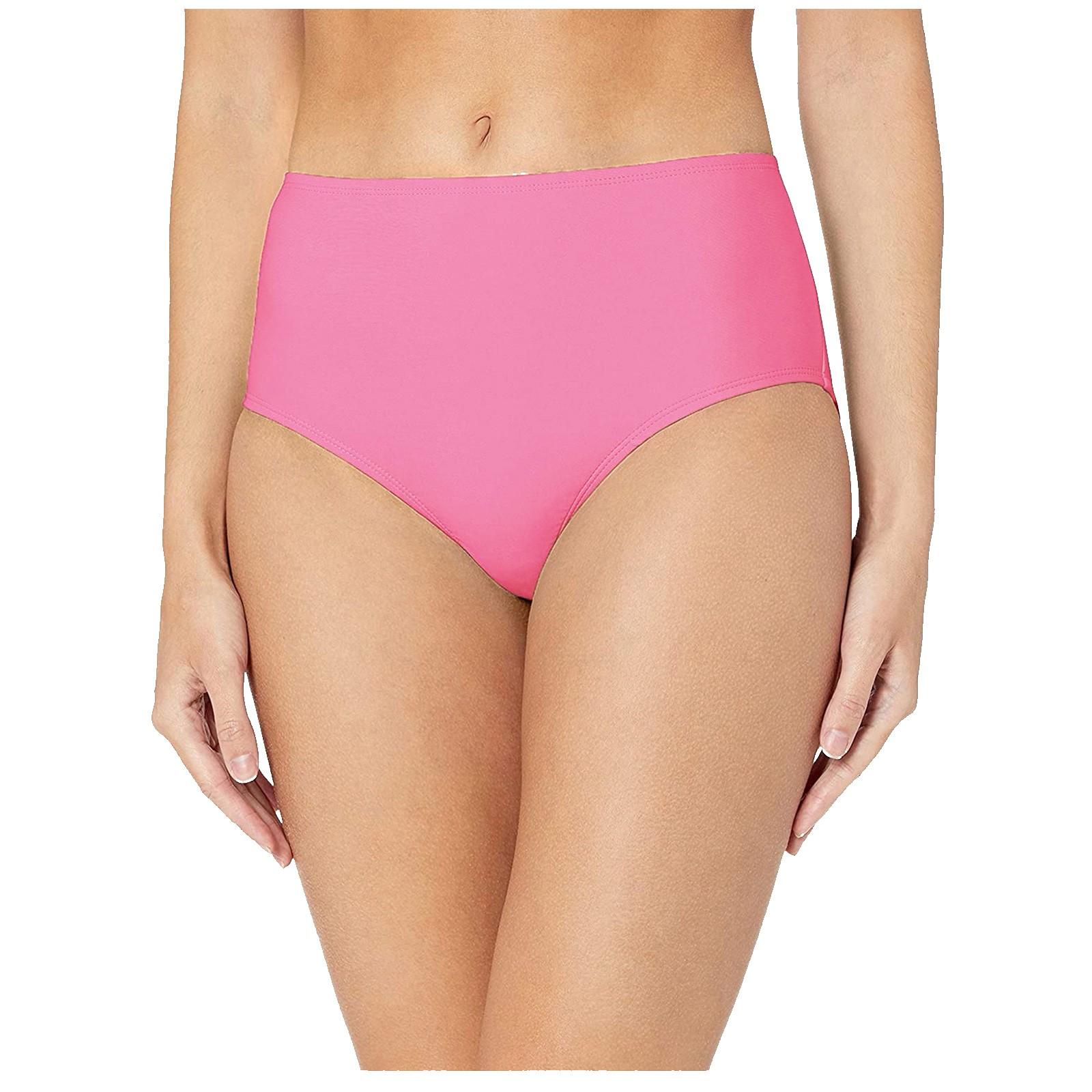 

Женские плавки, высокая талия, винтажный базовый стиль, бикини с полным покрытием и раздельными купальниками, трусы, плавки M