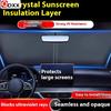Windshield Sun Shade for 2014-2023 2024 Porsche Macan Accessories Sunshade Window Sun Visor Protector Foldable Blocks UV Rays