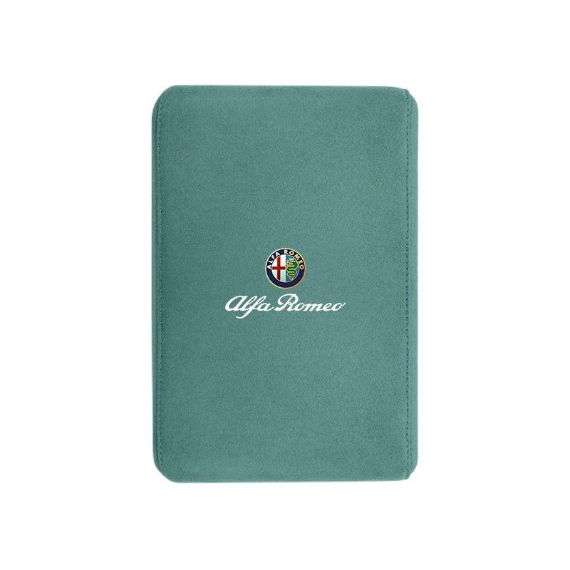 Autocollants de Voiture Pour Alfa Romeo Tapis d'accoudoir de Voiture Coussin d'accoudoir en Mousse à Mémoire Accessoires Pour Alfa Romeo Giulia Stelvio Giulietta 156