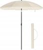 Beach Garden Parasol 200 Cm UV Protection UPF 50+ Foldable Portable