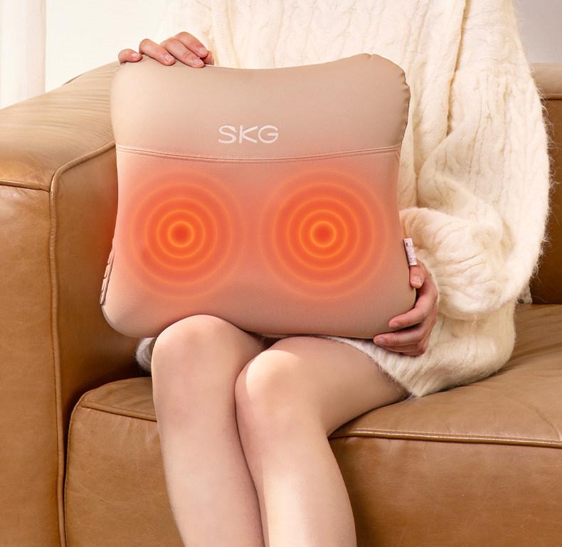 Christmas Gift SKG V5 Full-Body Kneading Massager: Waist, Back, Neck, Lumbar Support Cushion