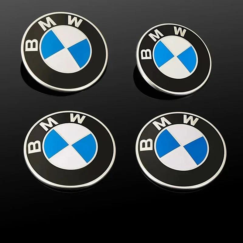 2026 Hot 1Pcs 74/82mm Auto Car Styling Emblem Badge Front Rear Trunk Logo Sticker For BMW E46 E39 E38 E90 E60 F10 F30 Z3 Z4 X3 X5 X6 CVB2