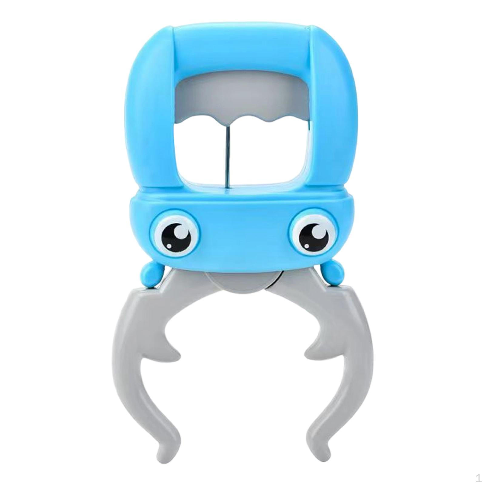 

Claw Grabber Interactive Toy Litter Picker Reacher Robotic Hand for Children синій