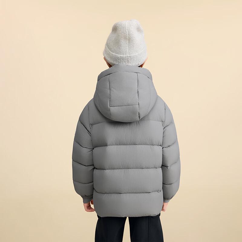 Xiaoinman Kids Hooded Anti-Stain Down Jacket
