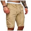 Men's Summer Casual Elastic Drawstring Baggy Shorts