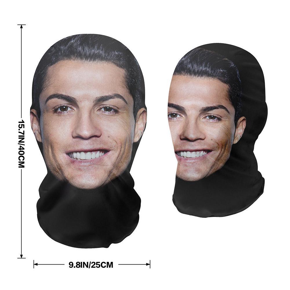 Mască Balaclavă Pălărie 3D Mască Facială Parodie Spectacol Glumă Echipament pentru Cap Mască Facială Seamless Kanye Față Celebritate Glugă Hip Hop