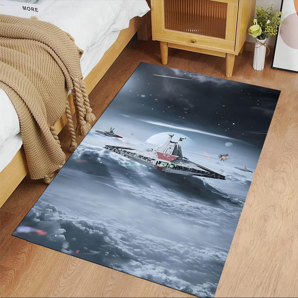 Star Wars Area Rug Design for Kitchen Game Room Balcony Study room Anti-slip Rug Office home decor Gift for Festivals