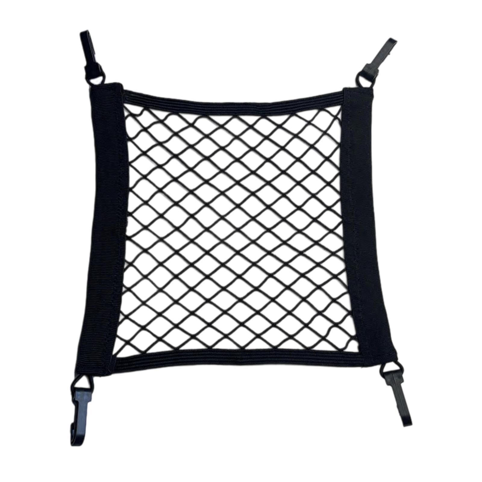 Motorcycle Cargo Net with Hooks Universal Bungee Net for Motorbike Bike