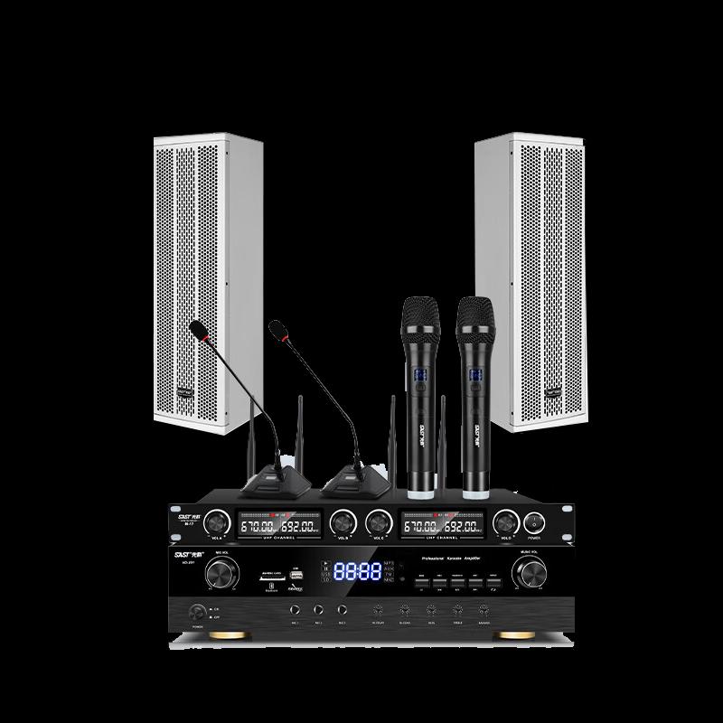 

SAST SH-415 Professional Conference Room Wireless Microphone & Speaker System CN plug (adapter included)